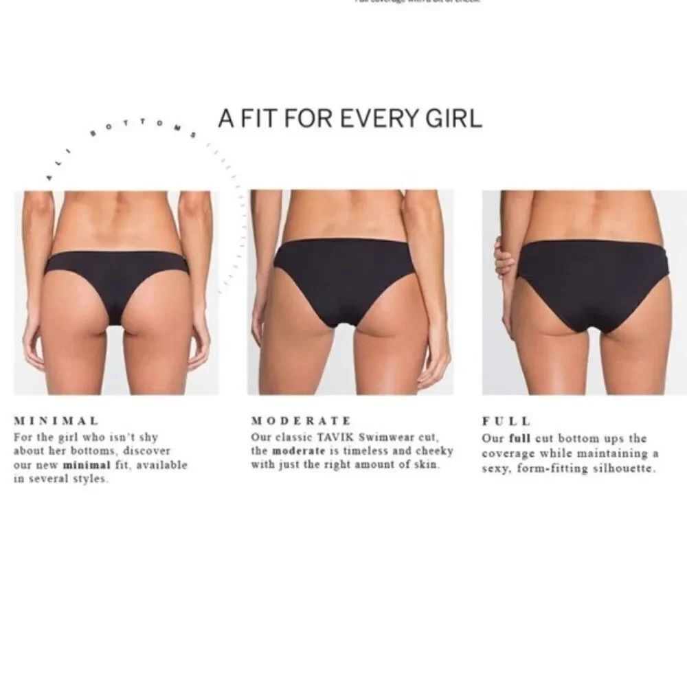 NEW! Tavik Reversible Ali Moderate Coverage Swim Bottom size Small - Picture 2 of 13